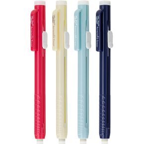 Mr. Pen- Retractable Mechanical Eraser Pen, Pack of 4, Assorted Colors, Pencil Eraser, Eraser for Pencils, Retractable Eraser, Eraser for Artists, Eraser for Pens, Retractable Eraser Pen