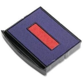 3 Set Blue/Red 2300 Replacement Pad for Cosco 2000 Plus 2160, 2360, 2300, 2015, 2020, 2006, S 360, S 300 Self-Inking Stamps