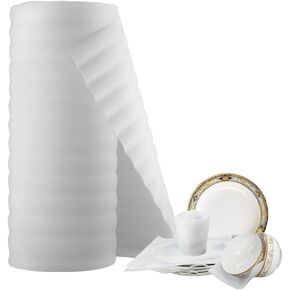 Foam Wrap Roll 30cm*10M Foam Packing Roll 12x394in(33ft) Providing Cushion and Protection for Fragile, Wrapping Foam Packing Sheets