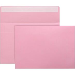 50 Pack Kraft Envelopes,A7 Envelopes,5x7 Envelopes for Invitations,Wedding, Baby Shower,Brown Kraft Envelopes for Personalize Gift Cards, Birthday Party