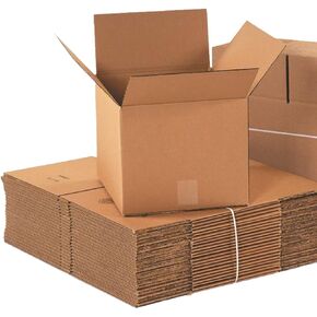 Aviditi Shipping Boxes Small 12"L x 12"W x 12"H, 25-Pack | Corrugated Cardboard Box for Packing, Moving and Storage