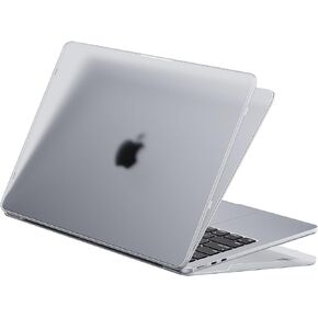 Compatible for MacBook Air 15 inch Case 2023 2024 New M3 M2 [100% Match Official Color] [Ultra Thin Armor] Protective Hard Shell Matte Cover for Laptop Model A3114 A2941 - Midnight Clear