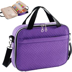 Bible Case for Women-Bible Covers-Bible Carrying Case-Book Bags and Totes for Women, Girls with Detachable Shoulder Strap, Bible Gift