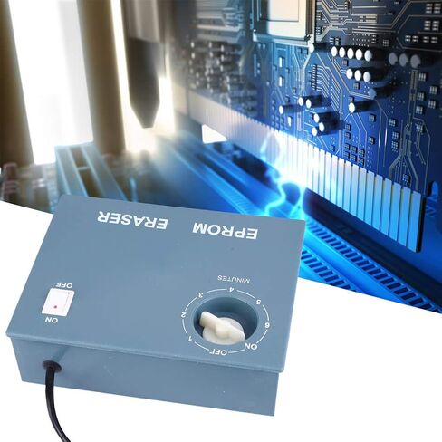 ممحاة Oumefar AC 220V±20％ للأشعة فوق البنفسجية EPROM لرقائق EPROM مع قابس CN 160 * 120 * 48 مم / 6.3 * 4.7 * 1.9 بوصة تقريبًا 328 جم (قابس CN) in Saudi Arabia