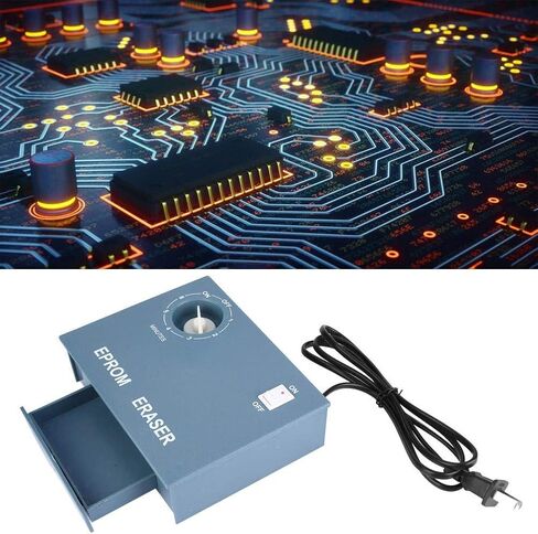 ممحاة Oumefar AC 220V±20％ للأشعة فوق البنفسجية EPROM لرقائق EPROM مع قابس CN 160 * 120 * 48 مم / 6.3 * 4.7 * 1.9 بوصة تقريبًا 328 جم (قابس CN) in Saudi Arabia