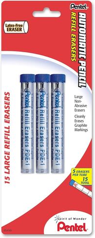 عبوات ممحاة Pentel® Quicker Clicker™، عبوة مكونة من 15 ممحاة in Saudi Arabia
