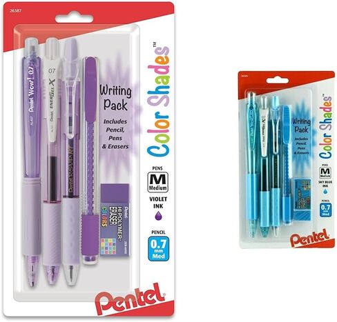 مجموعة الكتابة لظلال الألوان من Pentel - بنفسجي فاتح (BLBKALZBPV) in Saudi Arabia