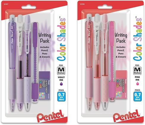 مجموعة الكتابة لظلال الألوان من Pentel - بنفسجي فاتح (BLBKALZBPV) in Saudi Arabia