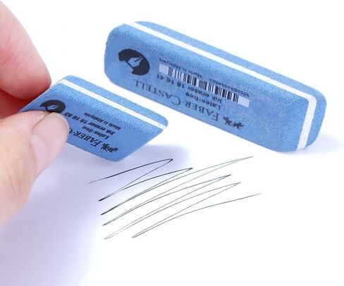 Frosted Eraser (Large) Pen-Style Erasers Stationery Special Eraser Office Supplies Sand Eraser Gel Pen Fountain Pen Ink Pen Eraser Clean Students Correction Supplies in Saudi Arabia