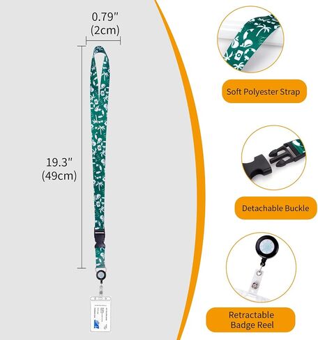 Retractable Cruise Lanyards, Waterproof Cruise Lanyard with ID Badge Reel Holder & Detachable Buckle for Cruises Ships Key Cards, Cruise Essentials & Must Have Accessories (4 Colors) in Saudi Arabia