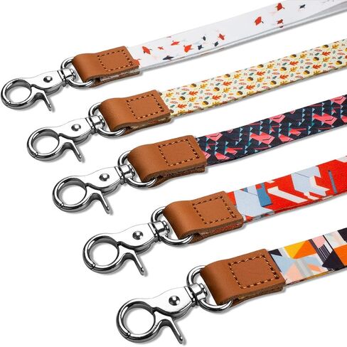 AZEAM Lanyard,Black Lanyard for Keys Keychain Lanyard Holder with Metal Clasp, ID Badges Cool Lanyard for Men Women, Long Neck Teacher Lanyard for Card Holder Car Keys, Wallet, Key chain in Saudi Arabia