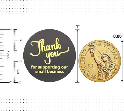 Mr. Pen- ملصقات شكرًا لك، 500 قطعة، 1 بوصة، ملصقات شكرًا لك على التغليف، ملصقات شكرًا لك سوداء، ملصقات ملصقات شكرًا لك، ملصقات شكرًا لك، ملصقات شكرًا لك على الأعمال الصغيرة، ملصقات التعبئة والتغليف in Kuwait