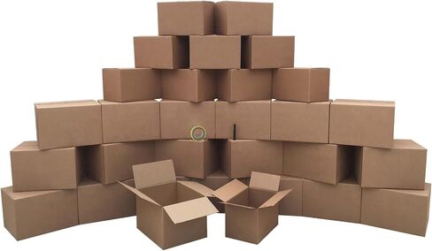 UBOXES Moving Boxes - Value Economy Kit #2 Qty: 30 Boxes & Moving Supplies, Corrugated, Model:Moving Boxes Kit in Saudi Arabia