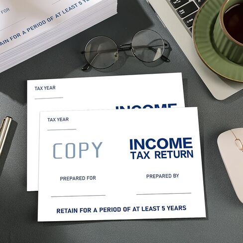 100 قطعة 9 × 6.3 بوصة مغلف إقرار ضريبة الدخل، مغلفات كتيب أمان ورقية، مظاريف إقرارات ضريبية جانبية مفتوحة لمجهزي الضرائب، المكتب، الأعمال، الكتالوج، المستندات القانونية، البريد، أبيض، 23 رطل in Kuwait