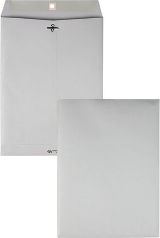 Quality Park Quality Park Executive Gray Gummed Clasp Envelopes (QUA38563), 6.5 x 9.5 Inches in Saudi Arabia
