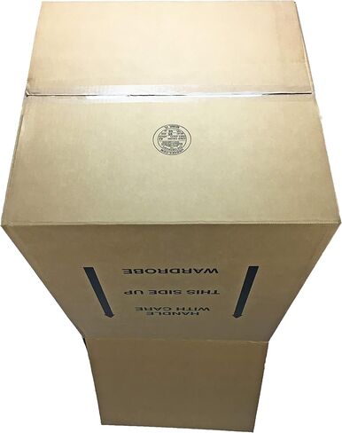 Uboxes صناديق متحركة حزم صناديق نقل خزانة الملابس 24x24x40 - حزمة من 3 in Saudi Arabia