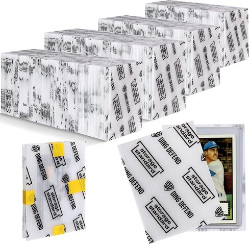 Trading Card Shipping Protectors - Premium Ultra Strong Plastic Inserts - 110 Pack - 3.5'' x 4.5'' in Kuwait