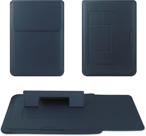 حقيبة جلدية لجهاز الكمبيوتر المحمول HoYiXi 15 16 بوصة لجهاز MacBook Pro 16 2021 & 2019/ASUS Vivobook 15/Huawei MateBook D15/HP 15.6 بوصة PC/MacBook Pro 15/Surface Laptop 3/Dell Inspiron 15/IdeaPad، بني in Saudi Arabia