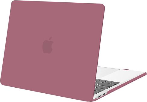 حافظة MOSISO متوافقة مع جهاز MacBook Pro 13 بوصة M2 2024، 2023، 2022-2016 A2338 M1 A2251 A2289 A2159 A1989 A1708 A1706 مع/بدون شريط لمس، غطاء حماية من البلاستيك الصلب، أسود مطفي in Kuwait