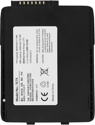 TC70 TC77 استبدال بطارية لرمز الحمار الوحشي - متوافق مع TC75، TC72، TC55، TC70x، TC75x، TC75EK، TC700K، TC77HL، TC75FK، TC720L، TC75BH - بطارية ماسح الباركود المتينة in Kuwait
