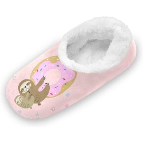 Kid's Boy's Girl's Winter House Slippers Spa Travel Home Slipper Shoes Warm Soft Memory Foam Slipper Non Slip for Guest Living Room Bedroom Slippers