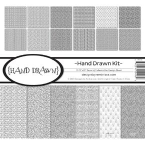 Reminisce Hand Drawn Scrapbook Collection Kit
