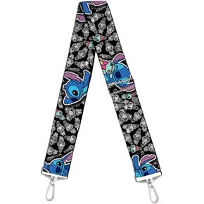 Buckle-Down Purse Strap Stitch Poses Mini Scrump Scattered 2 Inches Wide