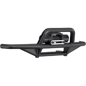 Front Bumper Aluminum Winch for Traxxas 1/18 TRX4M High Trail K10 F150 Upgrade Parts RC Crawler Car
