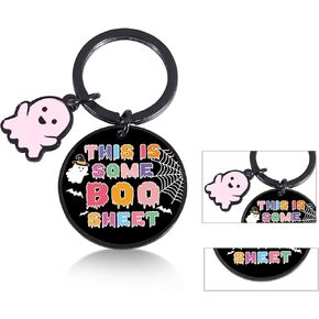 Boo Basket Stuffers for Teen Girls, Halloween Boo Basket Stuffers for Women, Pink Halloween Giifts for Teens, This Is Some Boo Sheet Keychain, Boo Basket for Teens, Boo Basket Ideas, Halloween Basket