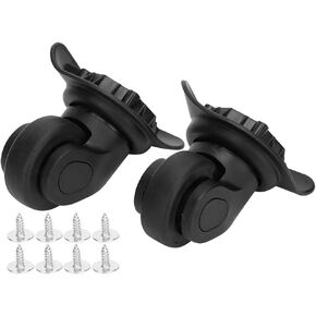 Single Row Universal Wheel, Pair of Drawbar Box Luggage Suitcase Baggage Case Wheel Replacement