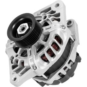 مولد كهربائي متوافق مع Hyundai Accent 2012-2017/Veloster 2012-2017، Kia Rio 2012-2013، 1.6L L4#Replace 37300-2B510، 12V 90A 6-Groove Pulley Alternator in Kuwait