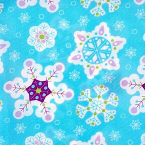 Bucilla Snowflakes Stocking Liner, 18" Pre-Sewn Insert Perfect for Holiday DIY Arts and Crafts Projects, 89673E