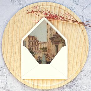 5x7 Envelopes for Invitations 30 Pack Envelopes for 5x7 Cards Floral Pattern Printed Envelopes for Invitations, Weddings, Greeting Cards