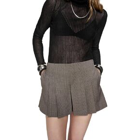 Rebecca Minkoff Women's Carson Pleated Skort