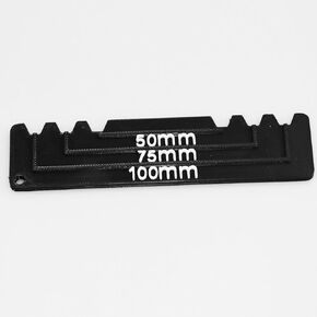 PIAOLGYI Safety Eye Spacing Tool,Spacing for 50mm,75mm, and 100mm,Amigurumi Craft Eyes Tool