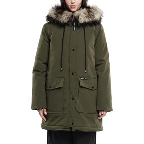 Winter Parka Jackets for Women,Thickened Ladies Puffer Jacket with Faux Fur Lined, Warm, Hooded Womens Winter Coats