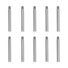 10pcs Watch Band Screw, Link Pin Replacement Parts Watch Repair Tool Accessories, Watch Band Adjustment, Watch Repair. Screws Link Pin Set, Multiple Applicable Place,