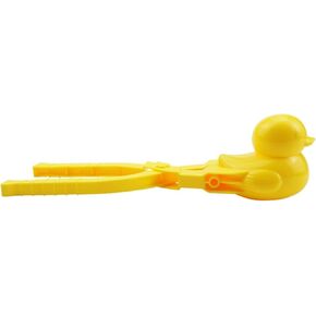 Snowball Maker Clips, Duck Shaped Snow Ball Maker Clamps, Outdoor Winter Play Snow Sand Mold Tools for Sandboxes and Beach