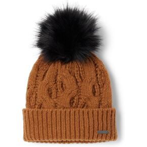 Columbia Women's Boundless Days Cable Knit Pom Beanie