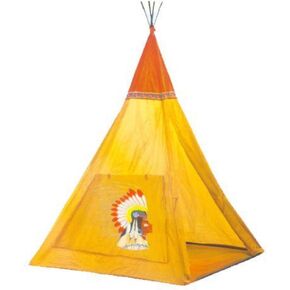 Indian Teepee Tripod Play Tent Kids Hut Children House