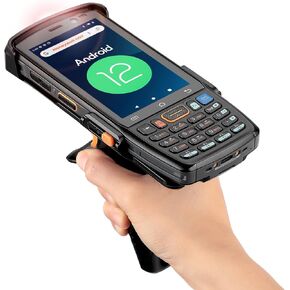 MUNBYN Android Barcode Scanner 082Pro، Android 12 Barcode Scanner، مجهز بماسح الباركود Honeywell HS7، 3GB+32GB Android Handheld PDA، IP67 ماسح ضوئي Android متين لتتبع المخزون 2024