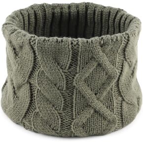 JANGANNSA Winter Kids Scarf Warm Children Neck Warmer Reversible Boys Girls Knitted Scarves