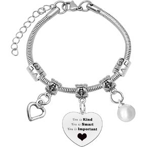Inspirational Gifts for Women Motivational Gifts Inspirational Bracelet Encouragement Gift Uplifting Positive Gifts Friendship Gifts for Women Congratulations Graduation Birthday Gifts for Friend