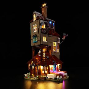 Kyglaring LED Lighting Kit for Lego The Burrow – Collectors' Edition Model Set, Compatible with Lego 76437 (Lego Set not Included)