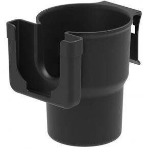 2-in-1 Hanging Cup and Phone Holder for Car, Clip on Drink Holder for Car Back Seat Door Window, Plastic Extra Water Bottle Holder Compatible 20oz 30oz 40oz Stanley Cup