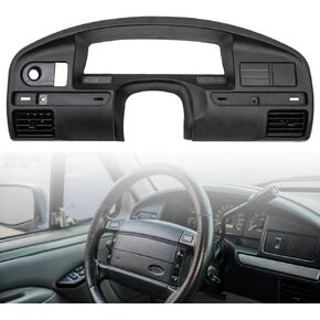 Dash Cover Cap Dash Panel Bezel Compatible with 1994 1995 1996 1997 Ford F150 F250 F350 Super Duty with Gas Engine ONLY