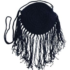 Chic Handmade Round Crossbody Crochet Purse: Elevate Your Style with This Exquisite Artisan-Crafted Fashion Accessory