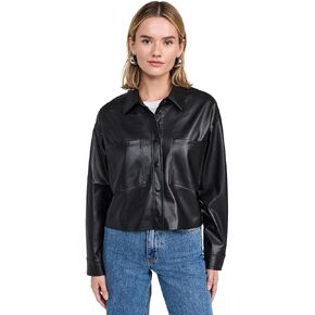 Z SUPPLY Women's All Day Faux Leather Jacket