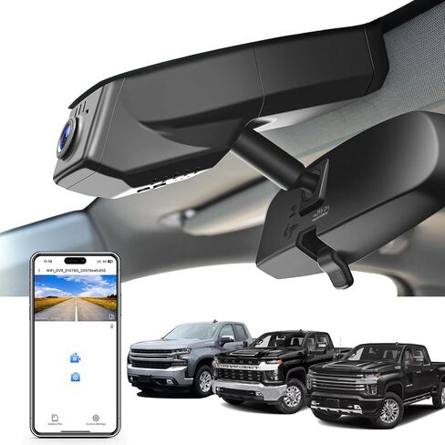 Mangoal 4K Dash Cam for Silverado 1500 2022-2026 2500 HD 3500 HD 2024-2026 in Kuwait