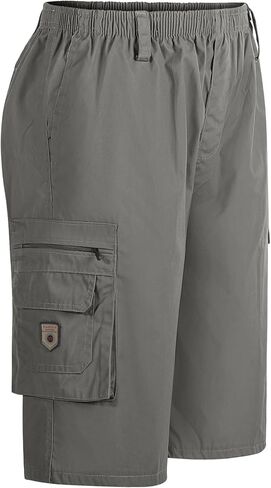 Mens Cargo Shorts Relaxed Fit Lightweight Outdoor Quick Dry Work Casual Shorts for Men with Multi-Pockets in Saudi Arabia